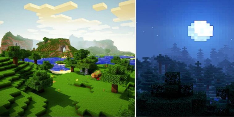 How Long Is A Minecraft Day And Night?